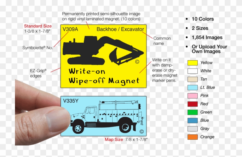 Symbolette® Equipment Whiteboard And Map Magnets Are - Magnetic Military Map Symbols Clipart