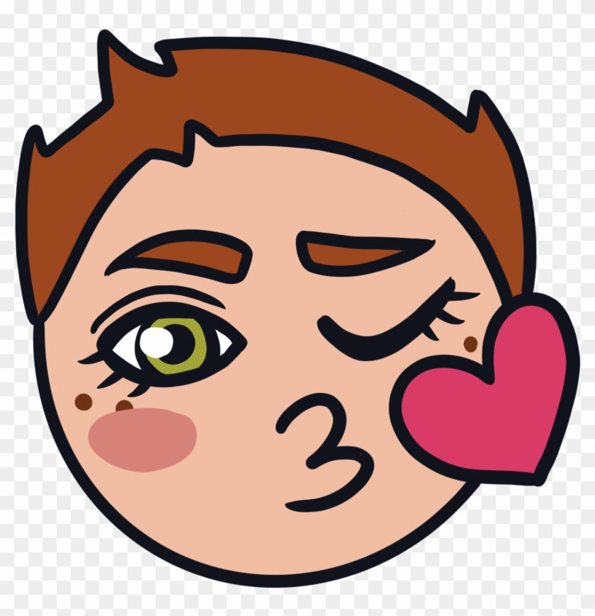 1" Emoji Magnets Clipart