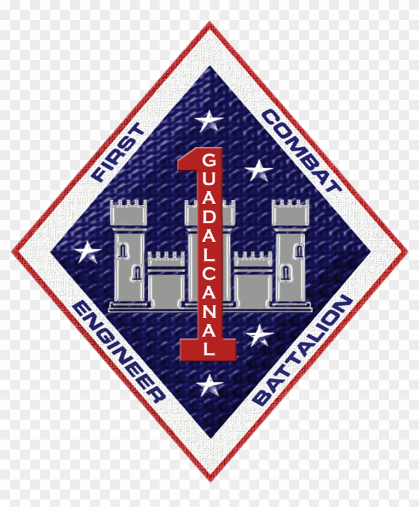 1st Ceb Insignia - 1st Combat Engineer Battalion Clipart #3463724