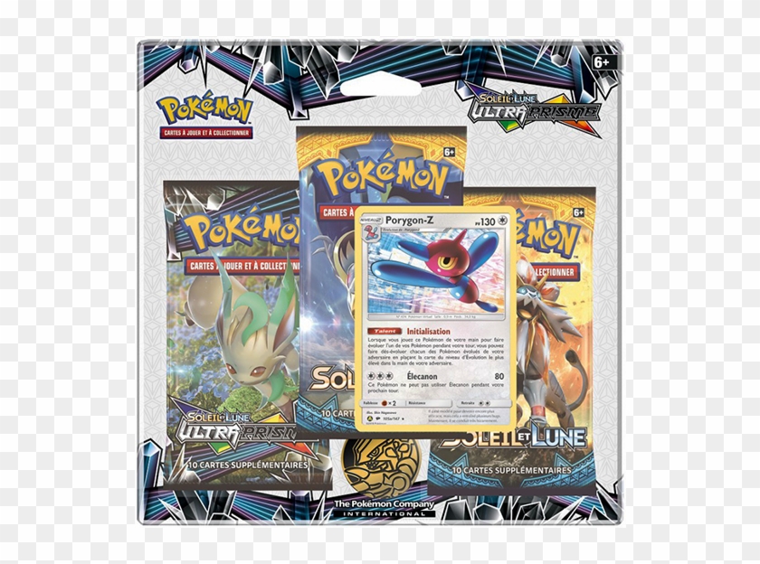 Sun And Moon Pokémon Tripack - Pokemon Clipart