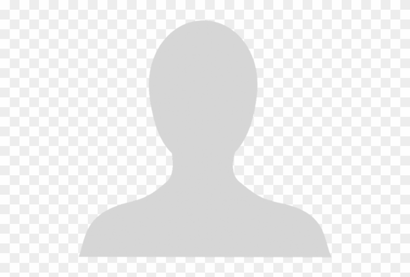 No Headshot Provided - Black And White Head Silhouette Png Clipart #3463975
