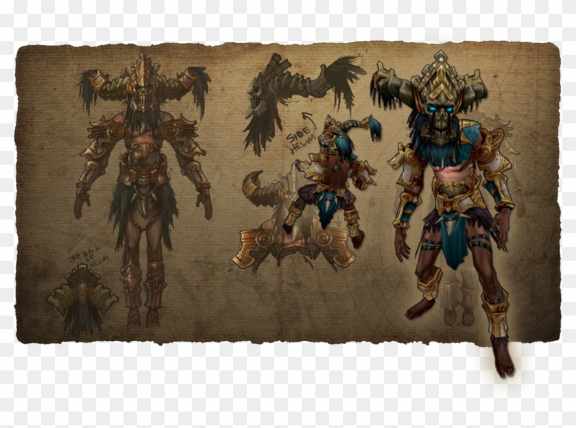 D3 巫 醫 套裝 Clipart