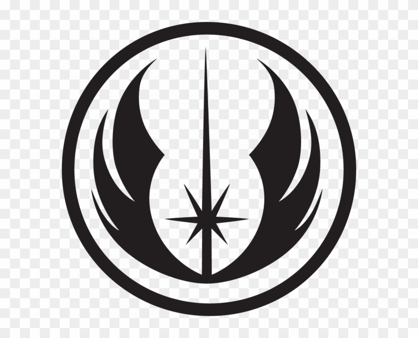 Jedi Order Symbol - Jedi Symbol Clipart #3464285