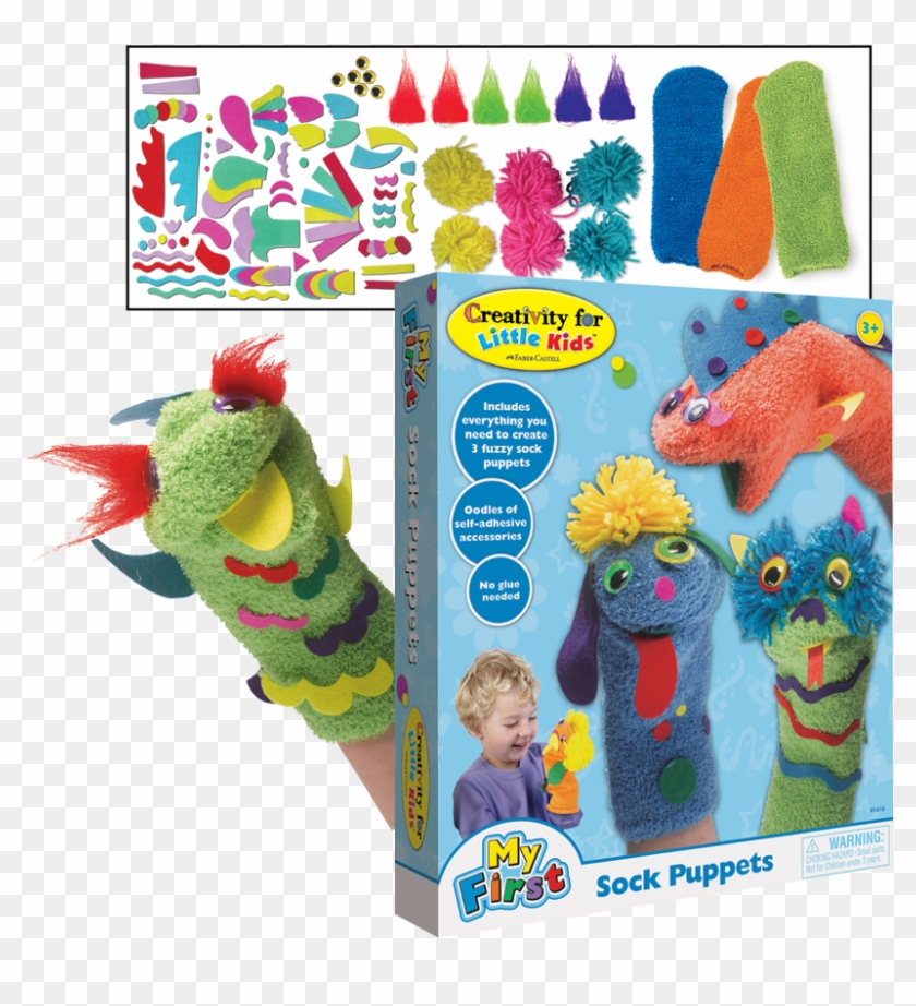 Previous - Creativity For Kids Make Your Own Sock Puppets Clipart #3464737