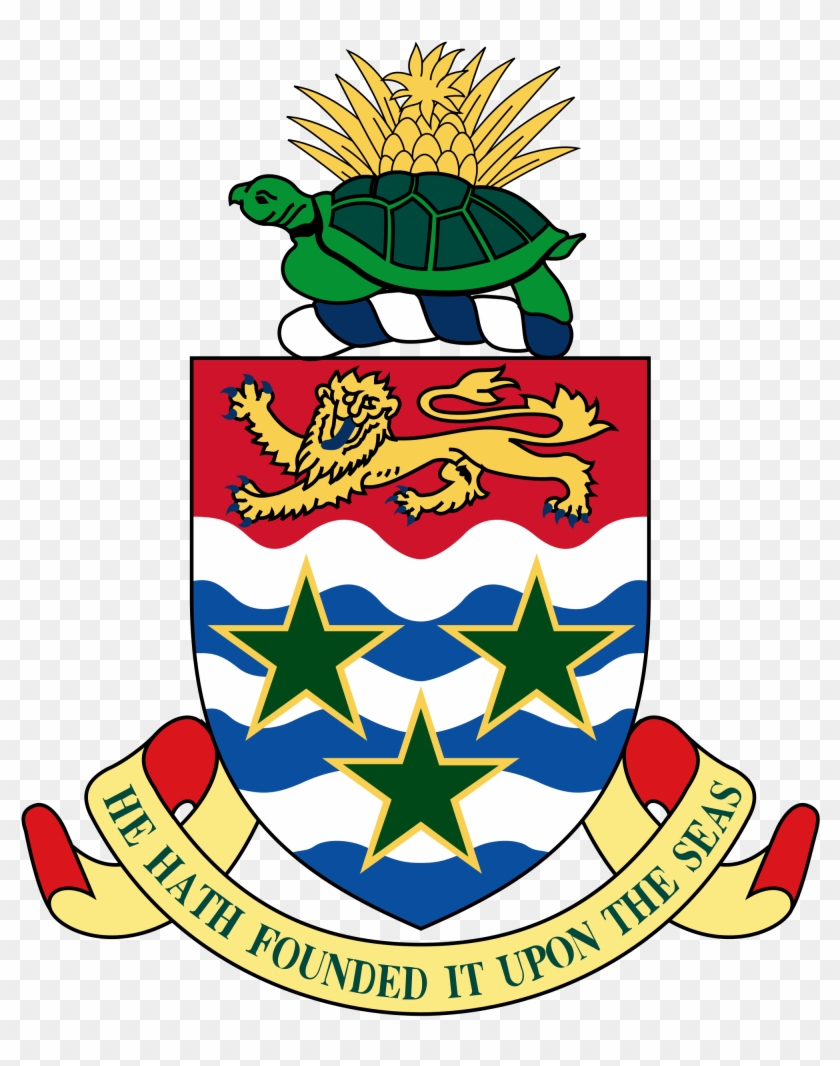 Coat Of Arms Of The Cayman Islands - Cayman Islands Government Logo Clipart