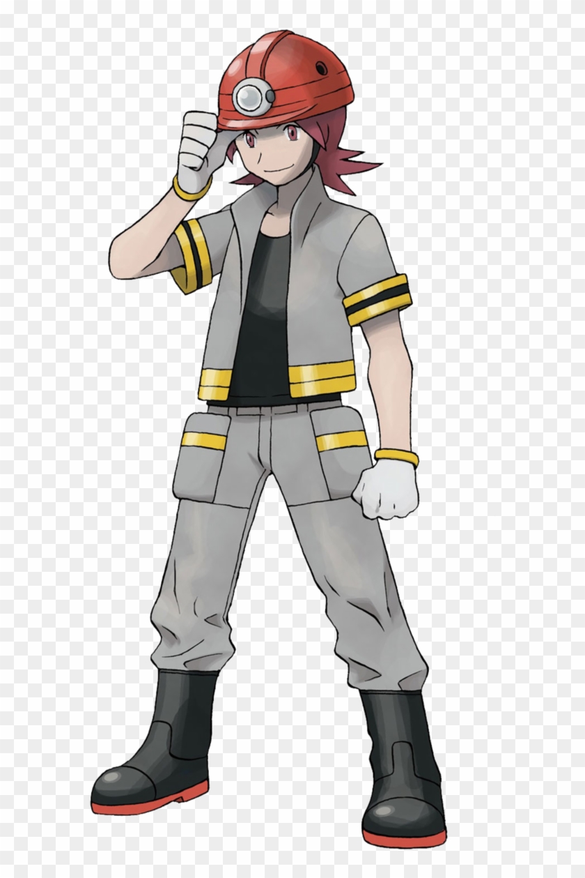 I'm On A Roall Today - Roark Pokemon Gym Leader Clipart