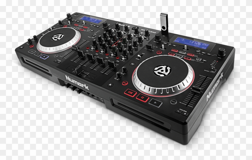 Numark Mixdeck Quad - Numark Quad 4 Channel Clipart