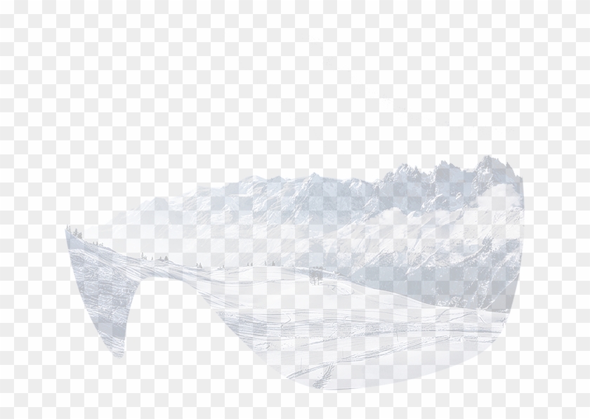 Overlay Mountains4 - Snow Clipart