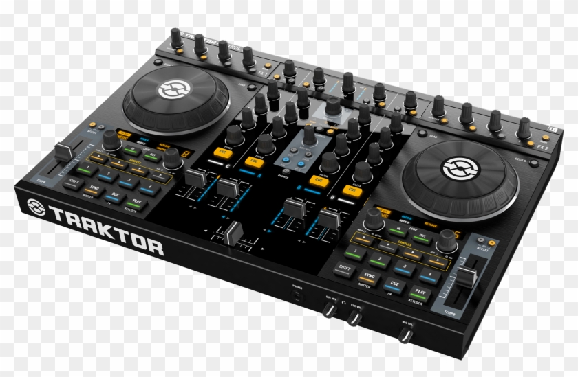 Traktor Kontrol S4 Dj Controller - Traktor Kontrol S4 Clipart #3465731