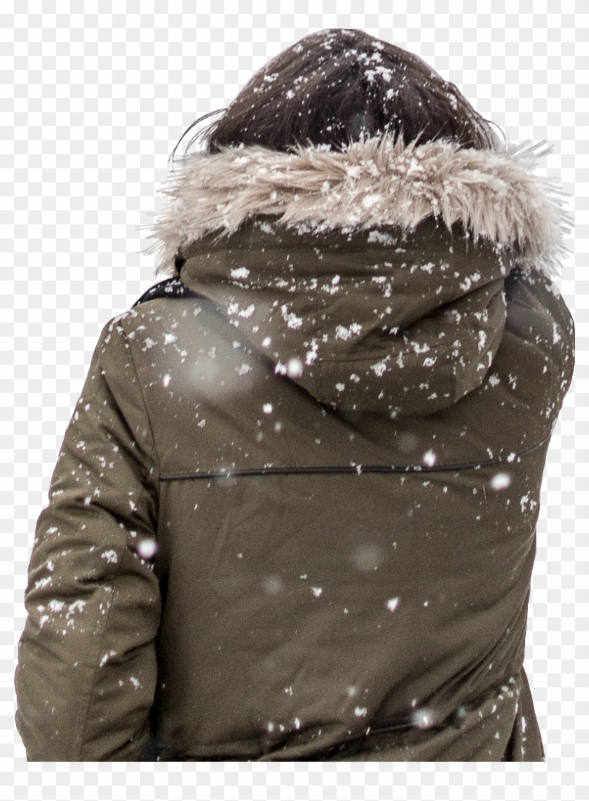 #woman #parka #coat #cutout #snow #winter #overlay - Magic Of Winter Clipart #3465761