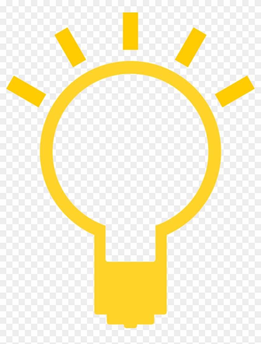 Bulb Idea Enlightenment Light Innovation Eureka - Circle Clipart #3465874