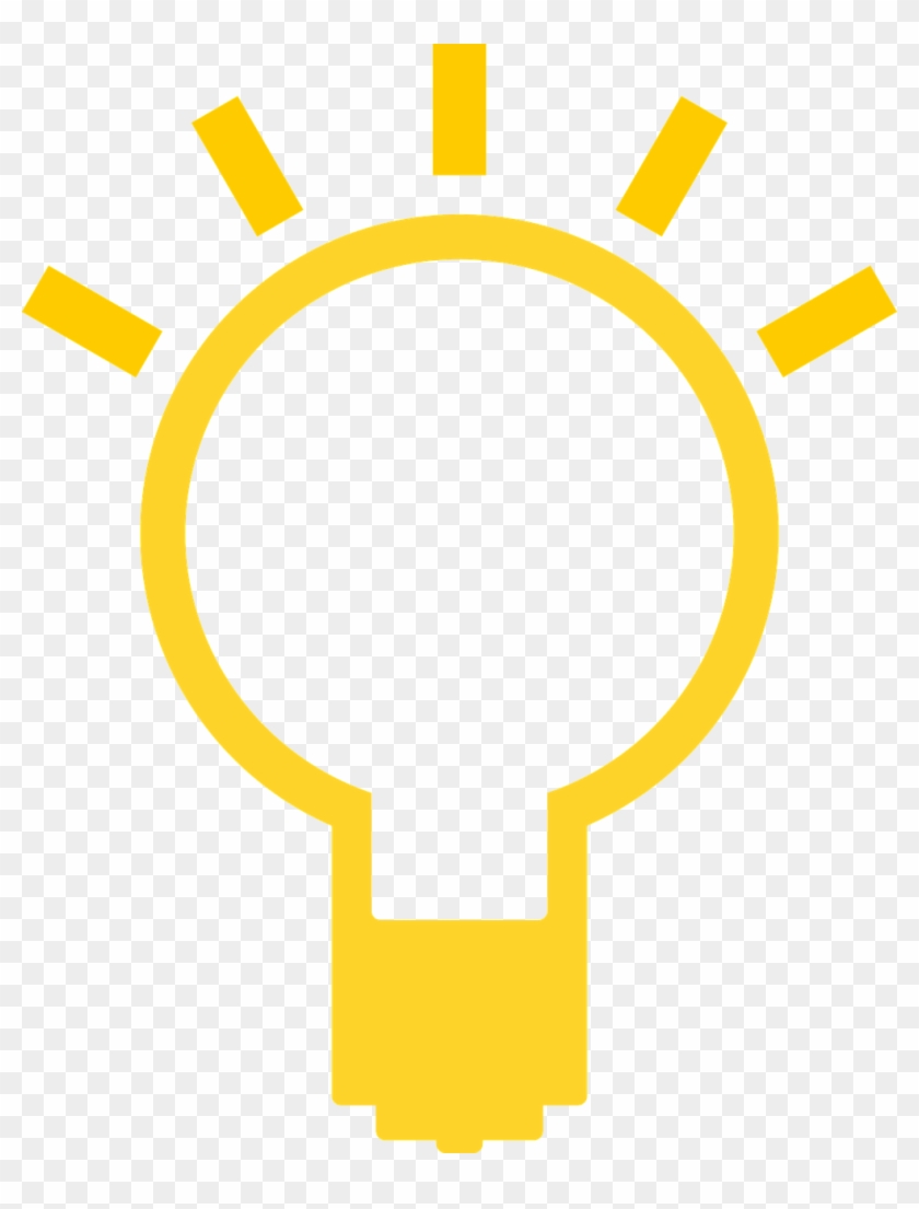 Bulb Idea Enlightenment Light Innovation Eureka - Circle Clipart #3465874