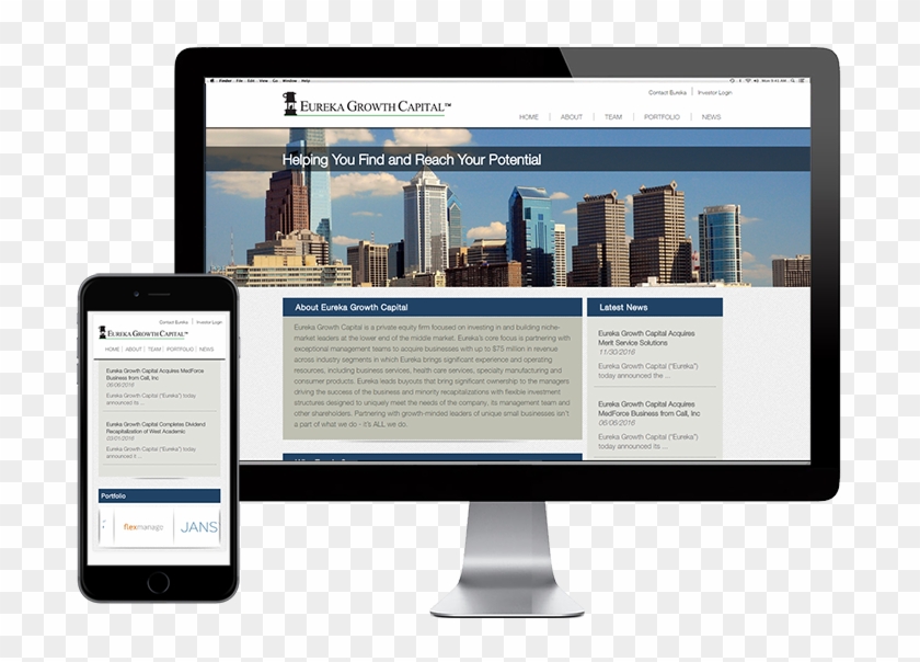 Eureka Website Design Eureka Growth Capital Effectiv - Philadelphia Clipart