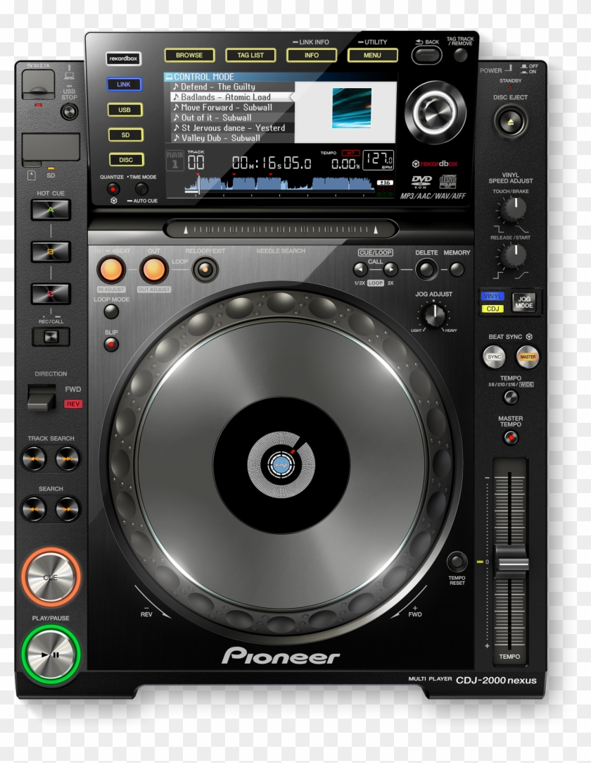 Pro-grade Digital Dj Deck Clipart #3466525