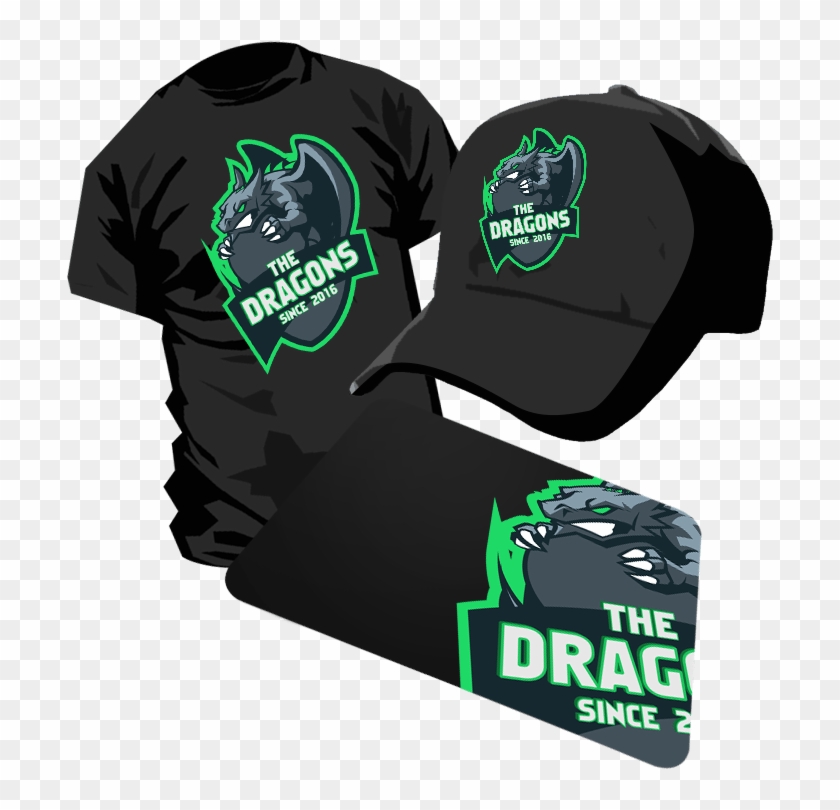 Clan Logo Vector Print L037 Mascot Dragon , Png Download - Esl Eagle Logo Clipart #3466661