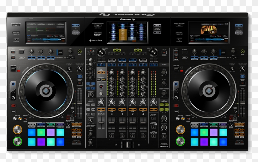 Ddj Rzx Professional 4 Channel Controller For Rekordbox - Ddj Rzx Clipart #3466711