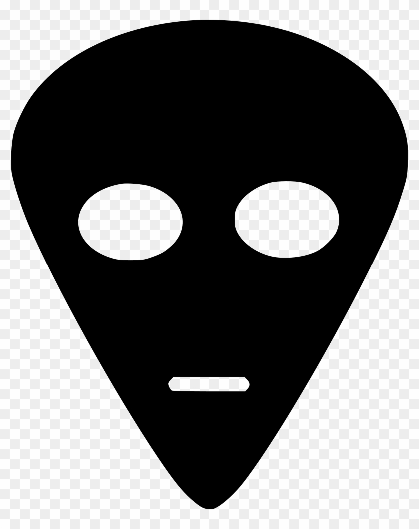 Ufo Face Man Human Head Comments - Mask Clipart