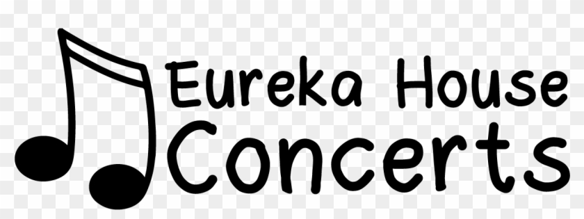 Eureka House Concerts Logo Eureka House Concerts Logo - Black-and-white Clipart #3466835