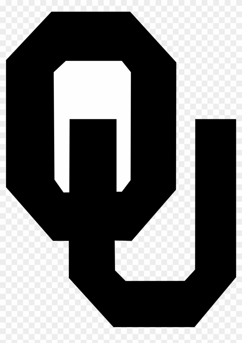 Oklahoma Sooners Logo Png Transparent - Ou Logo Black And White Clipart #3466943