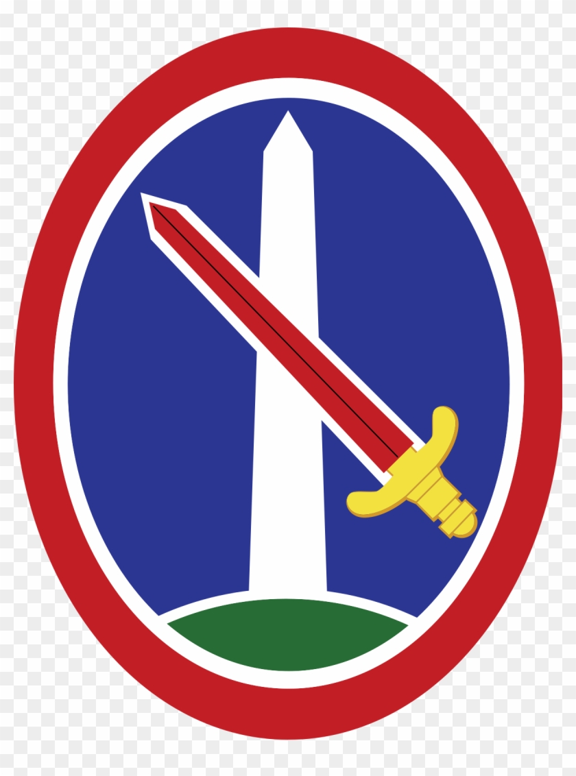 United States Army Military District Of Washington - Us Army Military District Of Washington Clipart #3467009