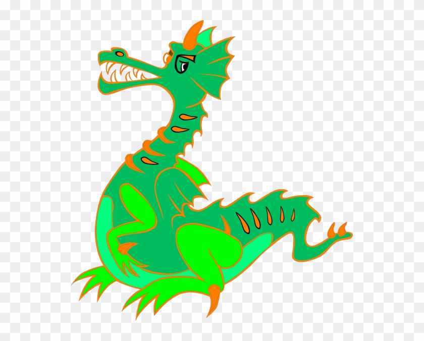 Clipart Info - Green Dragon Cartoon Png Transparent Png