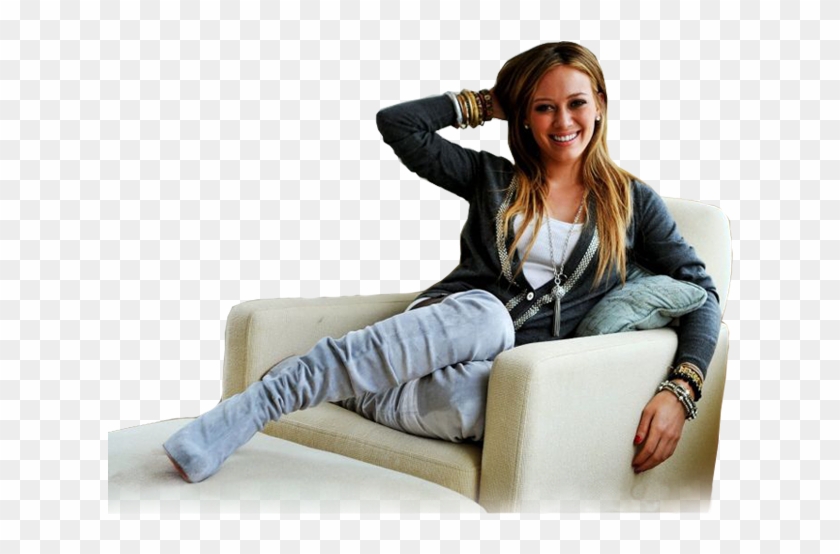 Png Hilary Duff - Hilary Duff In Thigh Boots Clipart #3467367