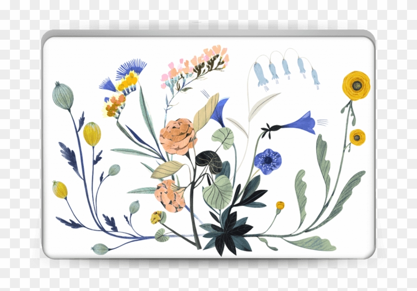 Springtime Skin Laptop - Iris Clipart #3467522