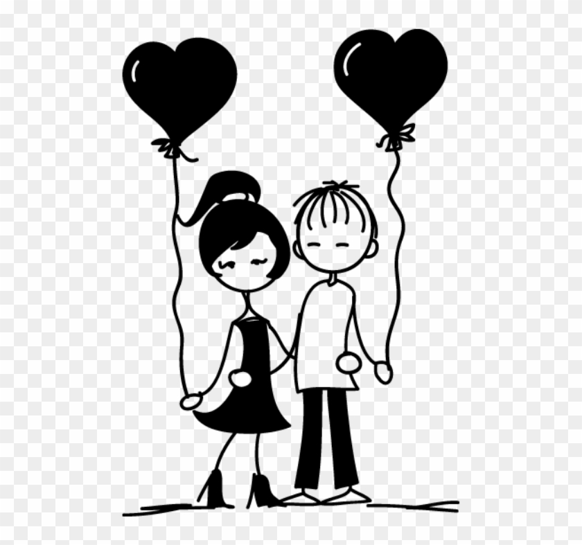 ¿adolescentes Enamorados - Clipart Couple In Love Png Transparent Png #3467629