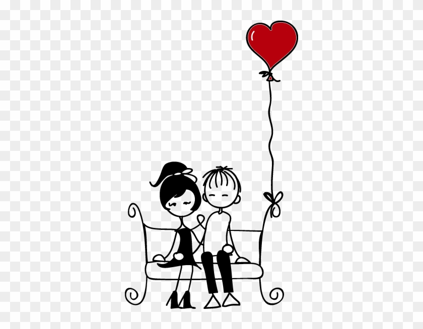 Enamorados Sticker - Drawing Clipart #3467769