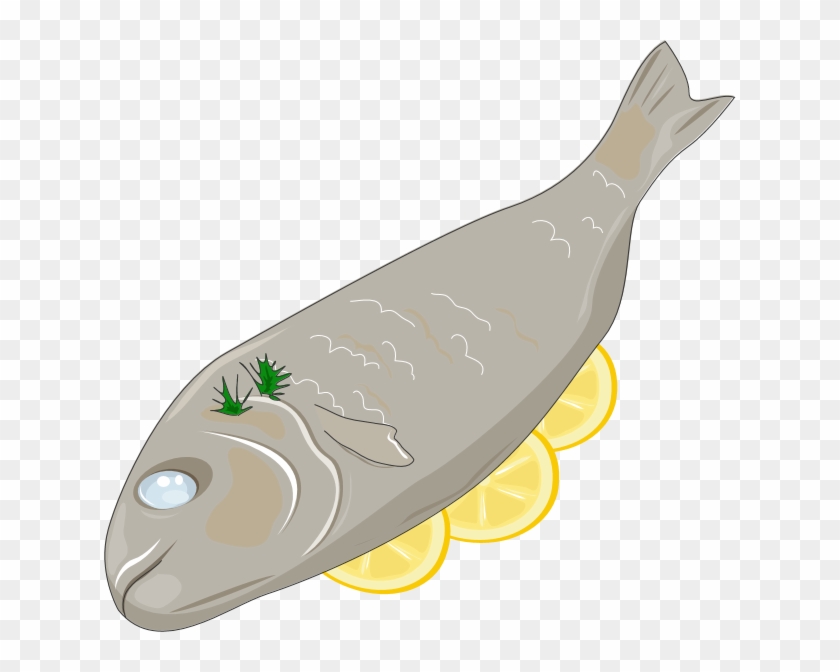 Cooked Fish Clip Art - Png Download