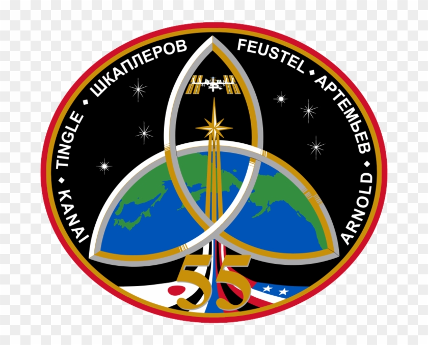 Iss Expedition 55 Patch - Nasa Expedition 55 Patch Clipart #3468967