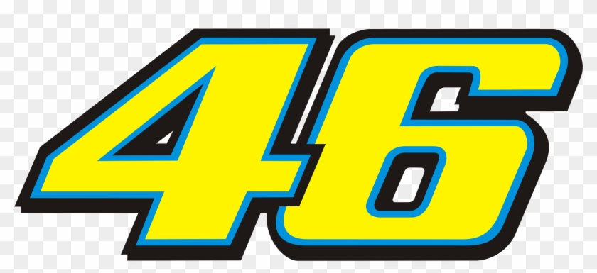 Yamaha R6 2008, Rossi Gp, Valentino Rossi Logo, Motogp, - 46 Valentino Rossi Font Clipart #3468997