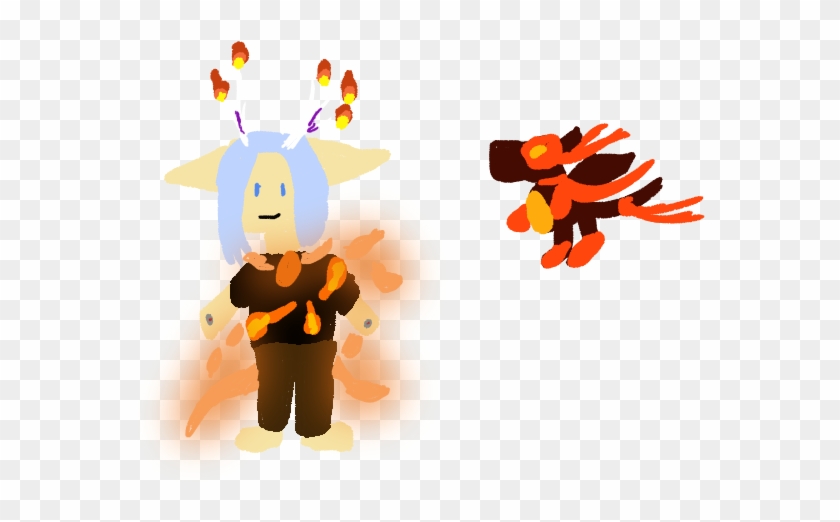 Horns And Hairstyle As Well As The Eyes Is My General - Cartoon Clipart