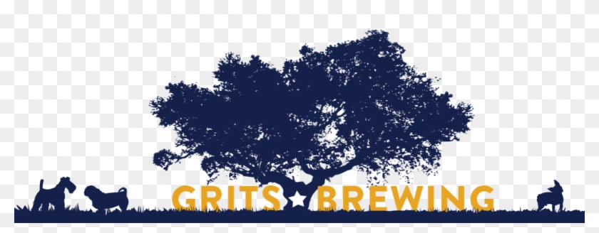 2017 By Grits Brewing - Someone Sitting Under A Tree Clipart #3469297
