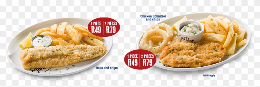 Tuesday Hake Or Schnitzel And Chips - John Dory's Tuesday Special Clipart #3469402