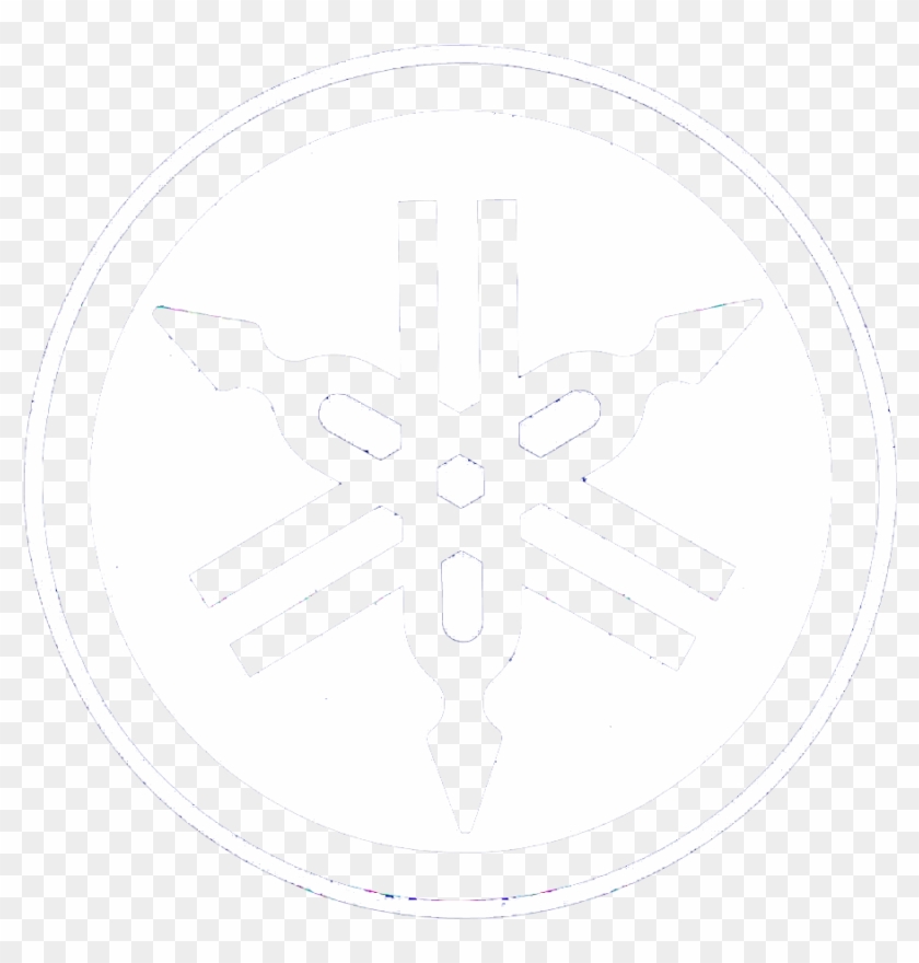 Yamaha Motor Logo Transparent Image - Yamaha Tuning Fork Decal Sticker Clipart