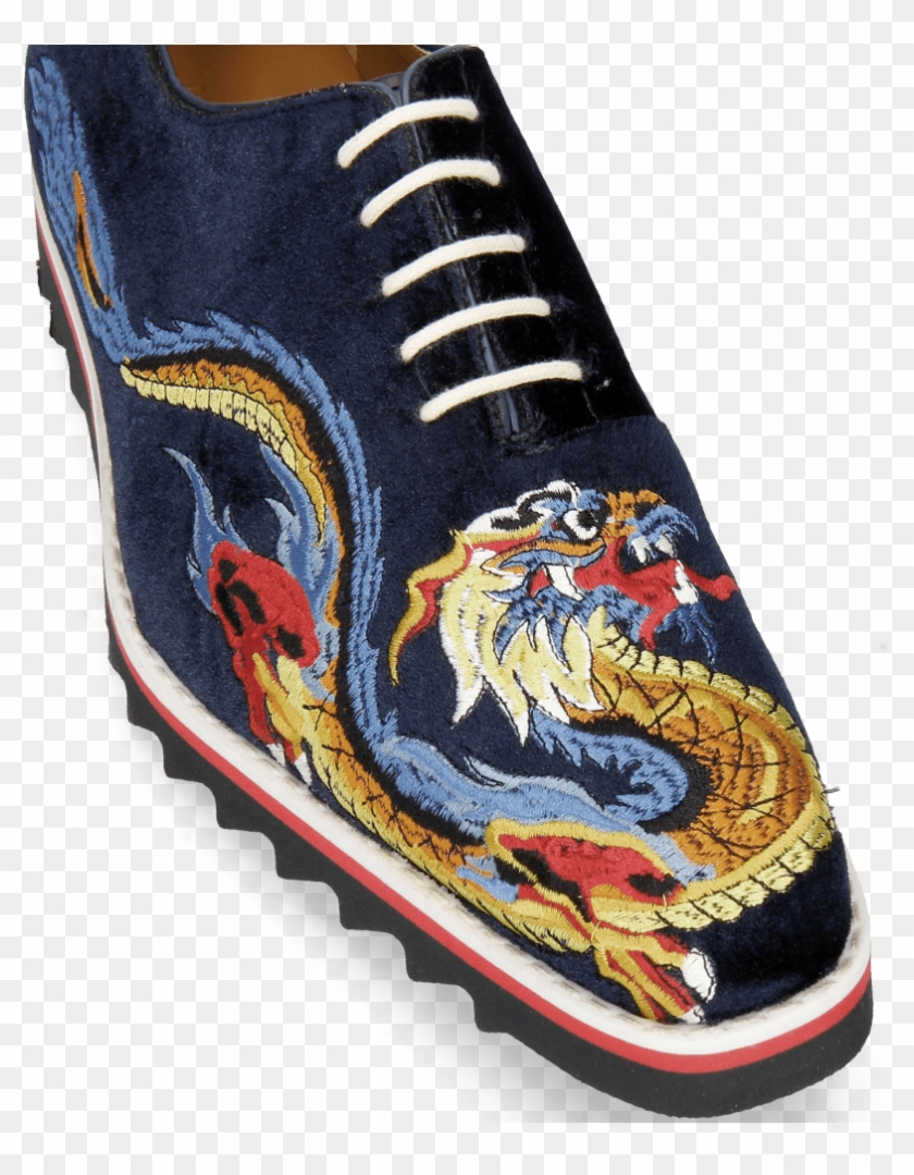 Oxford Shoes Clark 25 Velluto Midnight Dragon - Slip-on Shoe Clipart #3469617