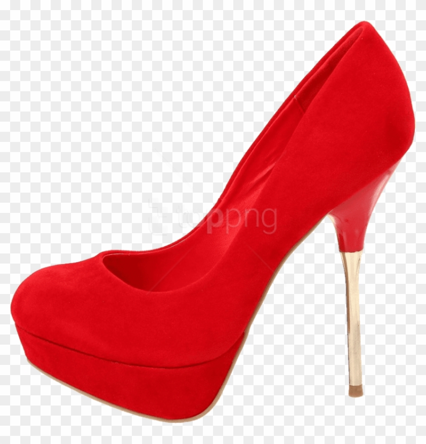 Free Png Red Women Shoe Png Images Transparent - Women Red Shoes Png Clipart #3469681