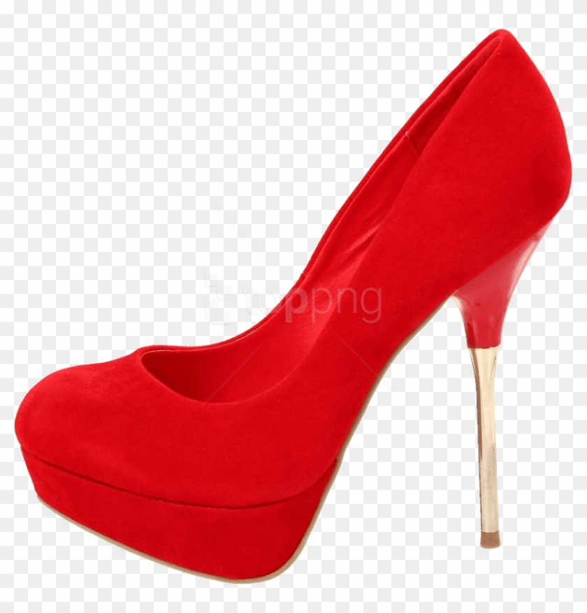 Free Png Red Women Shoe Png Images Transparent - Women Red Shoes Png Clipart