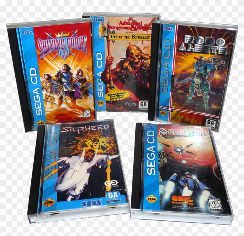 Sega Cd Games Clipart #3469837