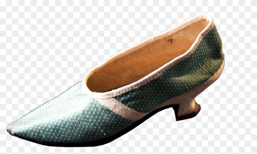 Reproduction Women's Shoe Made By Apprentice Milliner - Slip-on Shoe Clipart #3469962