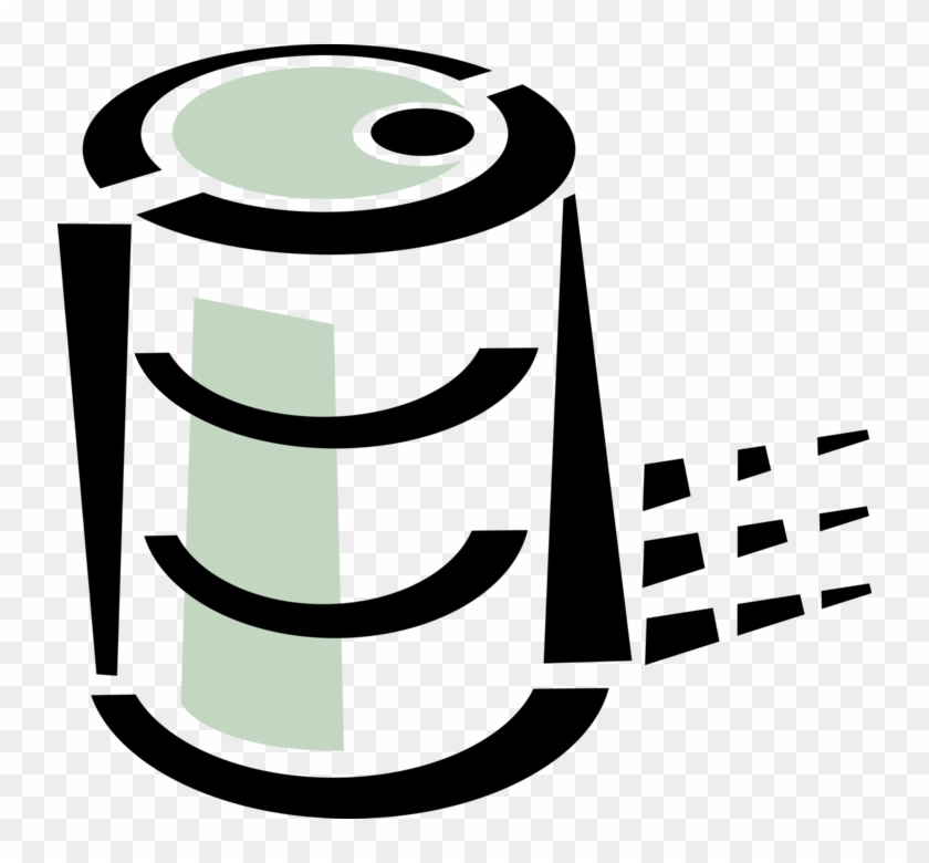 Vector Barrel Oil Drum Clipart #3470042