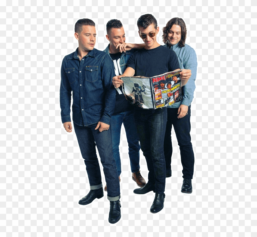 Arctic Monkeys Reading Nme - Transparent Arctic Monkeys Png Clipart #3470277