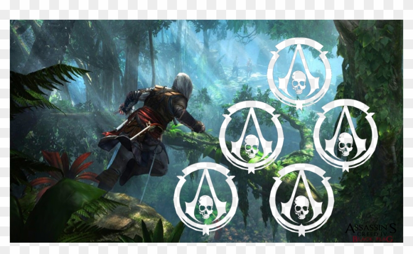 Assassin's Creed Black Flag Ps Vita Wallpaper - Far Cry 3 Jungle Clipart #3470411