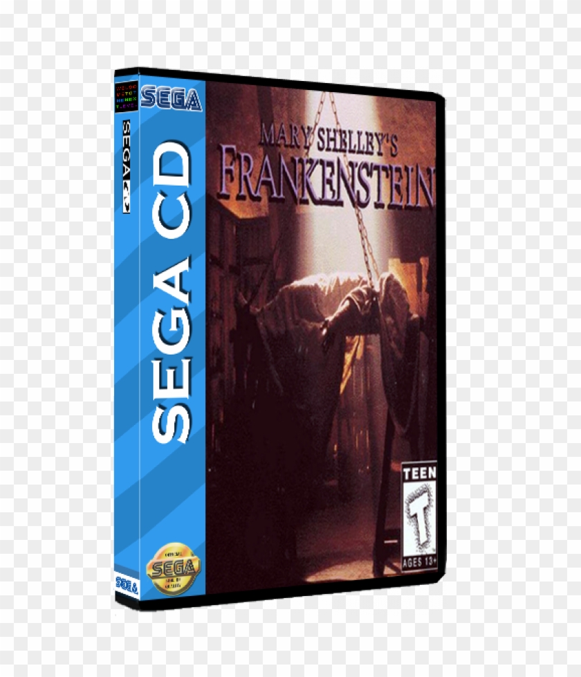 Sega Cd Rom Mary Shelley-s Frankenstein - Prize Fighter Mega Cd Clipart