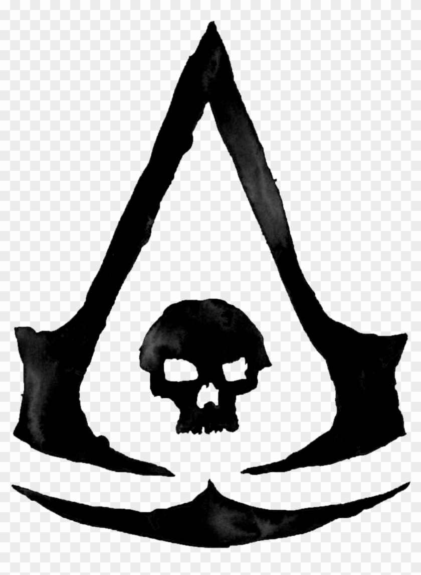 Assassin's Creed Black Flag Assassin's Creed Black - Skull Clipart