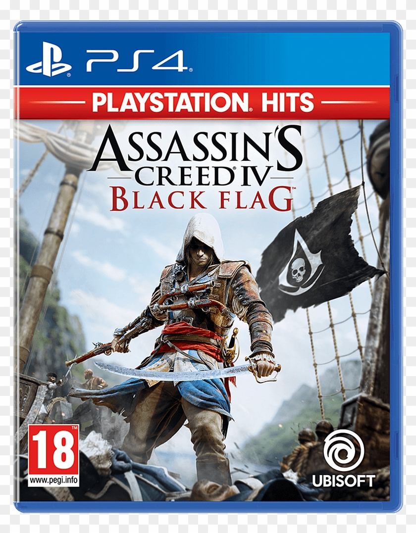 Buy Playstation Hits - Assassin's Creed Iv Black Flag Playstation Hits Clipart #3470733