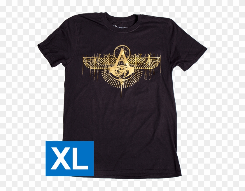 Winged Logo Men's T-shirt - Active Shirt Clipart