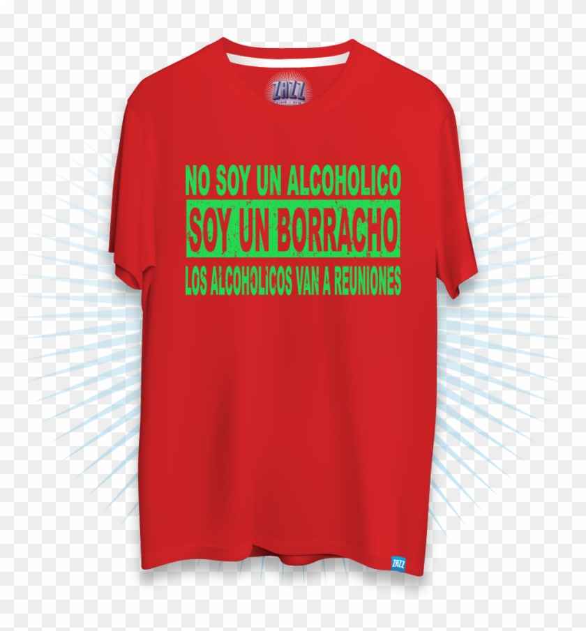 Polo Caballero Soy Un Borracho - Active Shirt Clipart