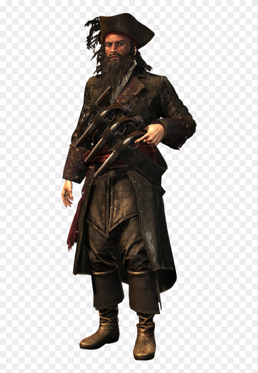 Edward Thatch Assassin S - Edward Teach Assassin's Creed Clipart